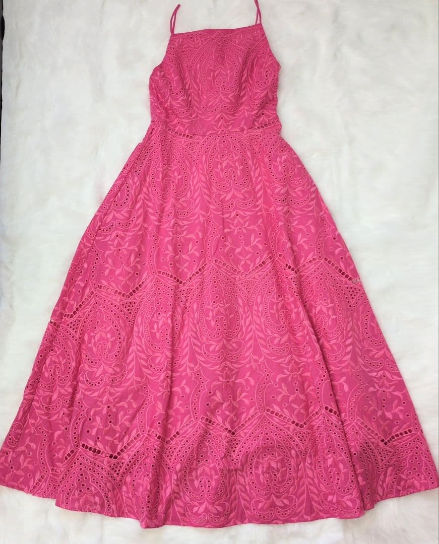 はなこ♡新品同様タグ付JILL STUART コットンレースワンピース M