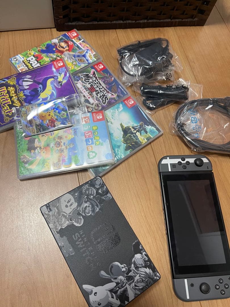 Nintendo Switch 本体とカセット