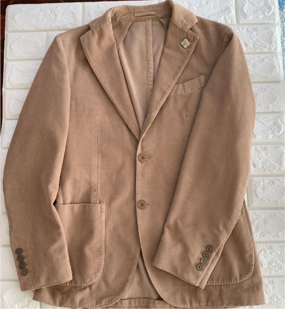 【美品】LARDINI テーラードジャケット ジャケット