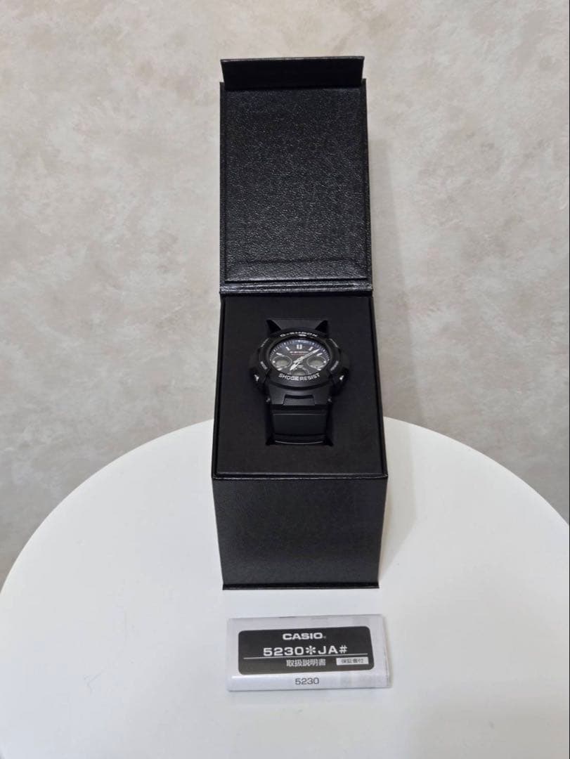 【匿名配送】CASIO G-SHOCK 腕時計 電波ソーラー ネイビー