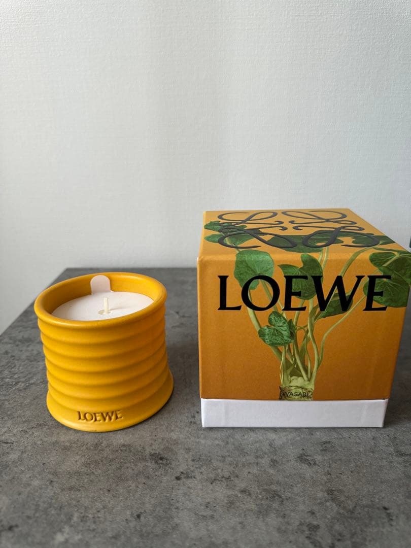 【新品未使用】LOEWE キャンドル　WASABI スモール