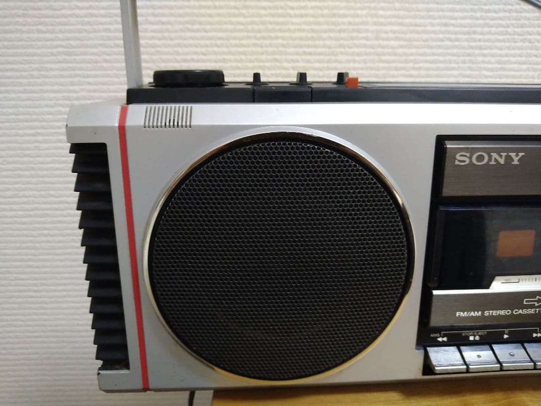 【昭和レトロ】ソニー　ラジカセ　SONY　CFS-450