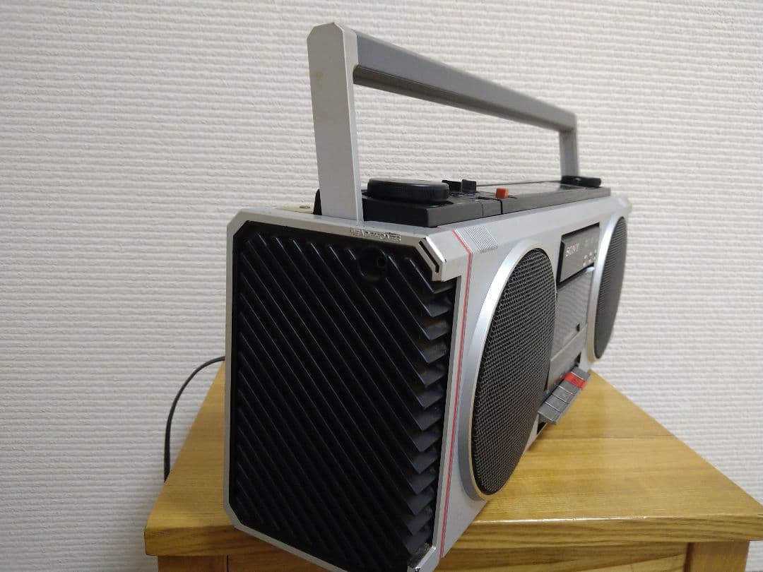 【昭和レトロ】ソニー　ラジカセ　SONY　CFS-450