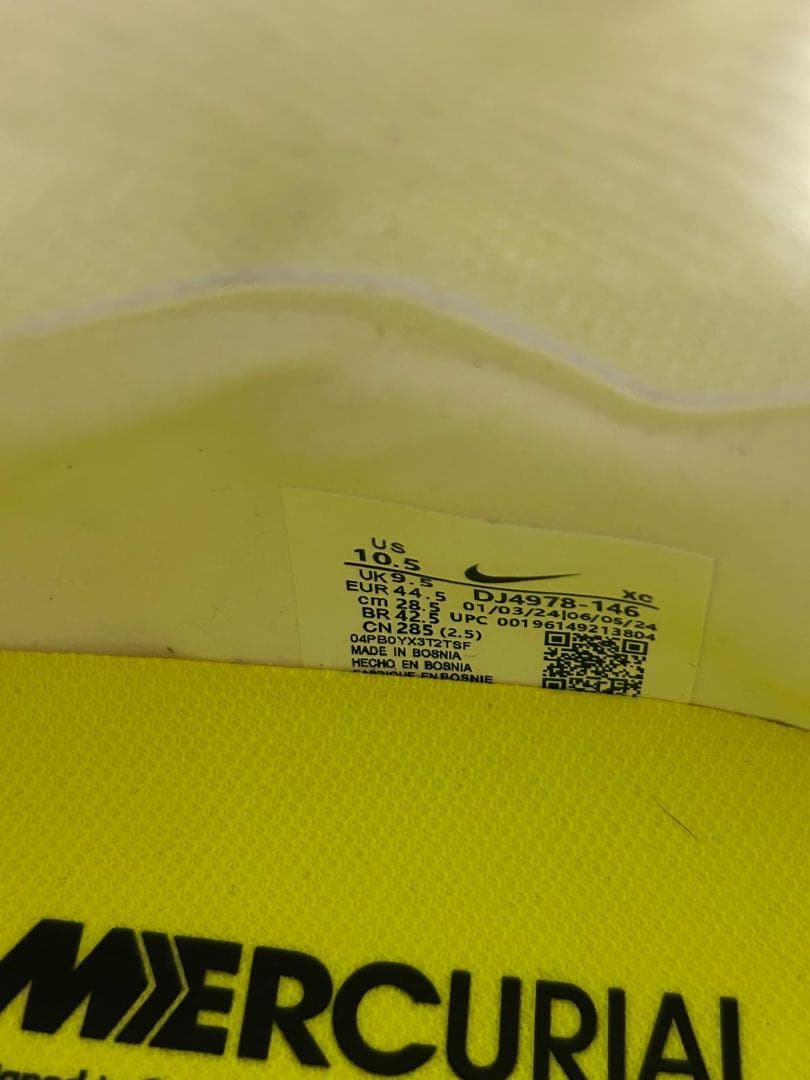 ナイキマーキュリアルFGエリート Marcus Rashford edition