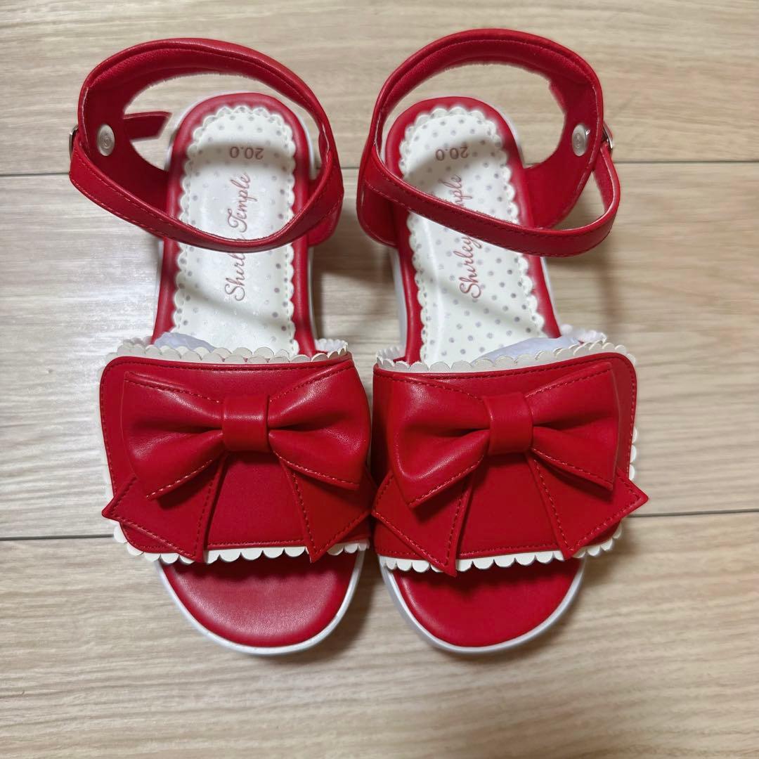 シャーリーテンプル　シューズ　スニーカー　20サイズ　新品