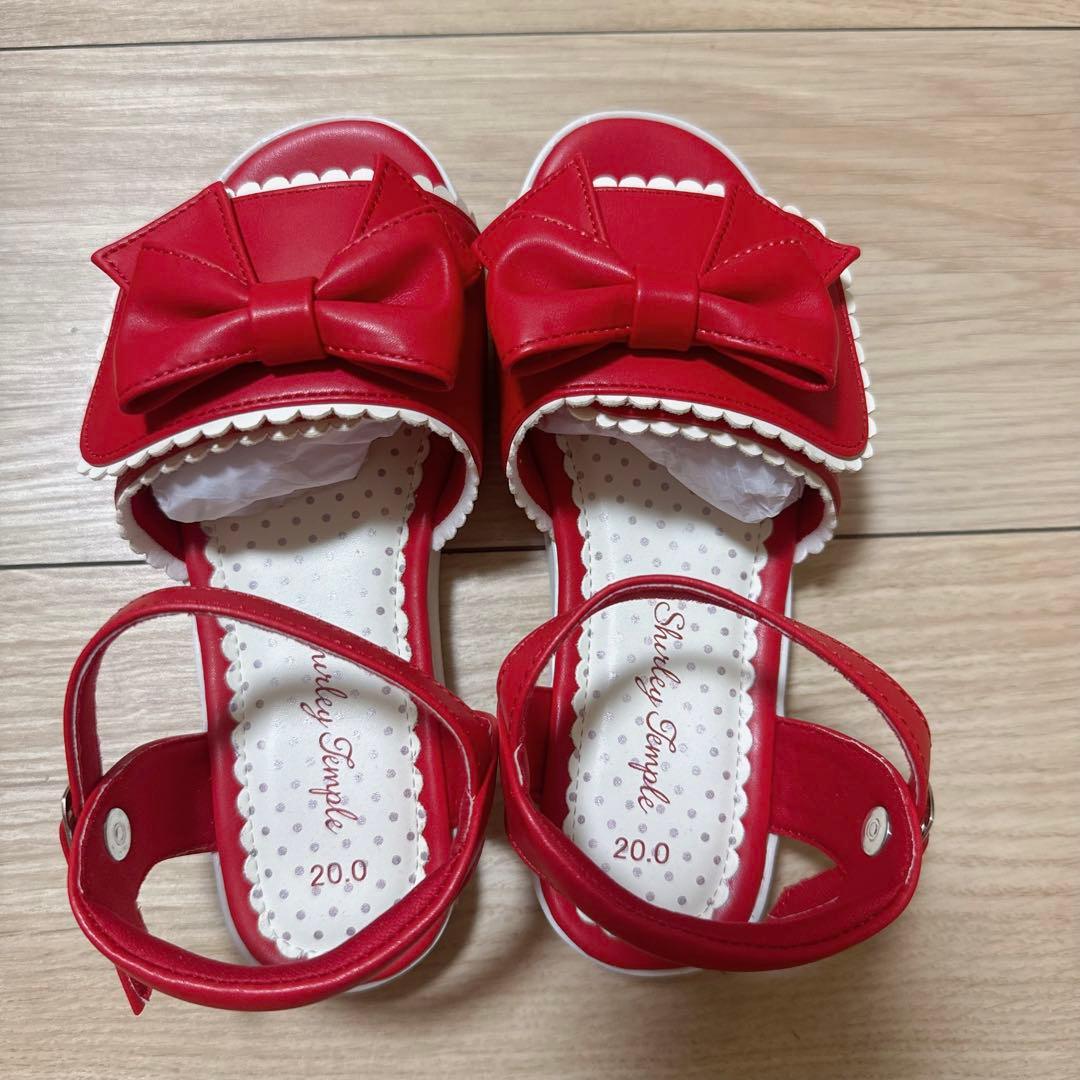 シャーリーテンプル　シューズ　スニーカー　20サイズ　新品