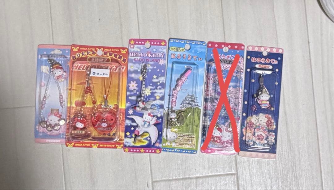 ご当地キティ ハローキティ 根付け ファスナーマスコット 他 25個 まとめ売り