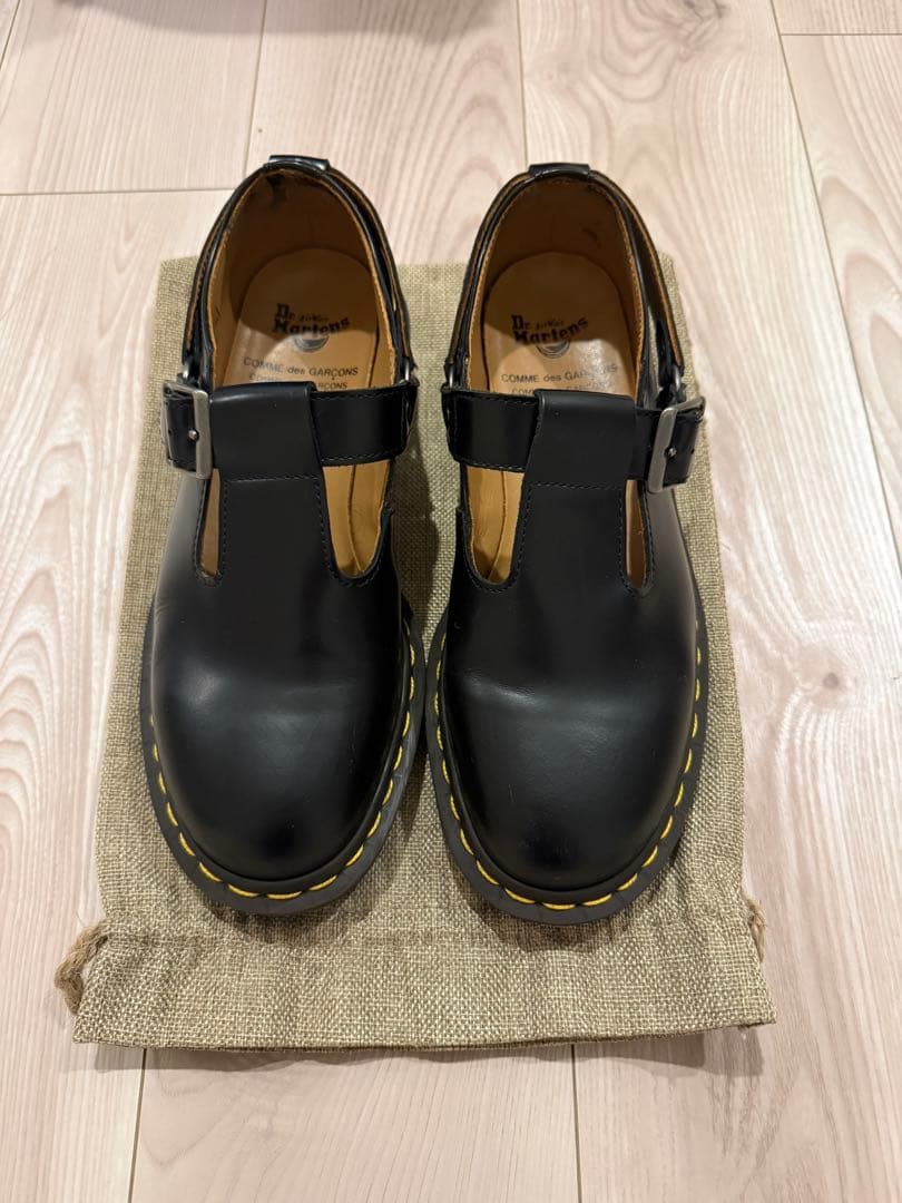 COMME des GARÇONS/Dr.MartensコラボTバーシューズ美品