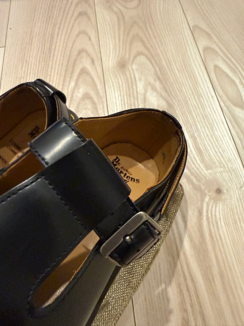 COMME des GARÇONS/Dr.MartensコラボTバーシューズ美品