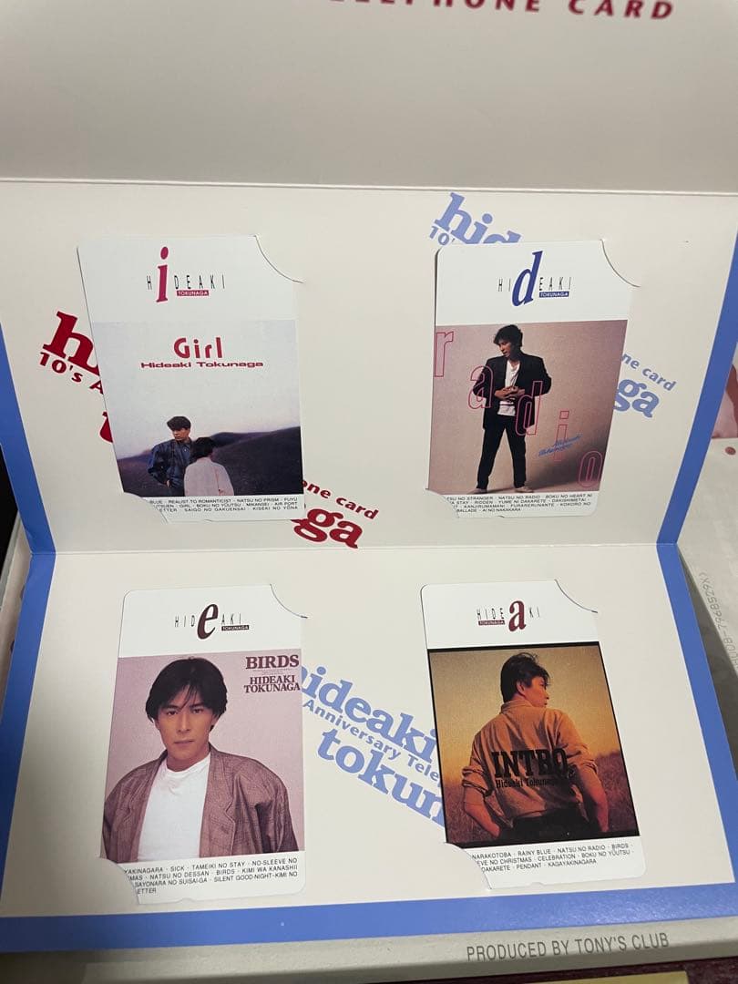 レア　徳永英明 10周年記念グッズ