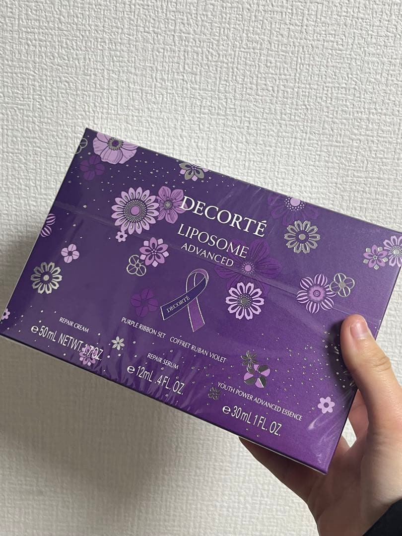 DECORTE パ－プルリボンセット2025