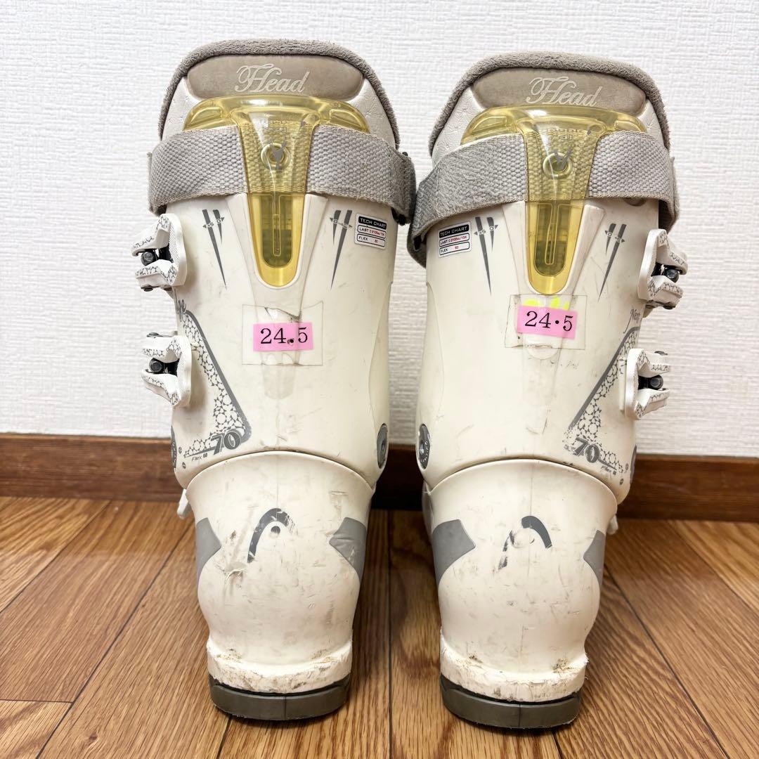 ■HEAD■女性用スキーセット■板145/靴24-24.5/ストック