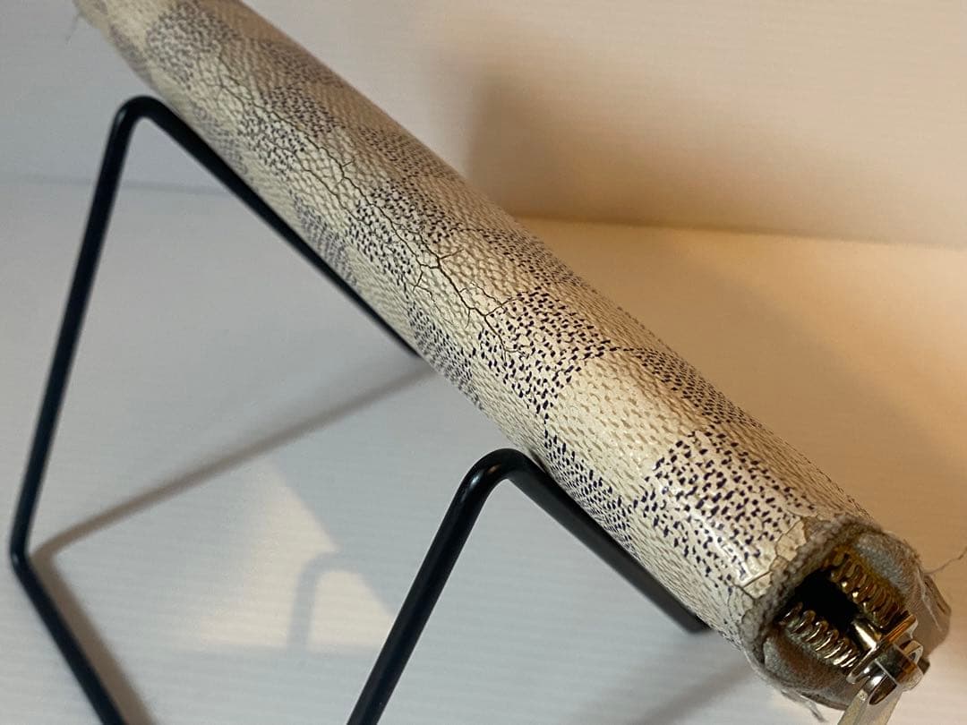 ヴィトン 財布 ジッピー アズール ダミエ ラウンドファスナー 長財布