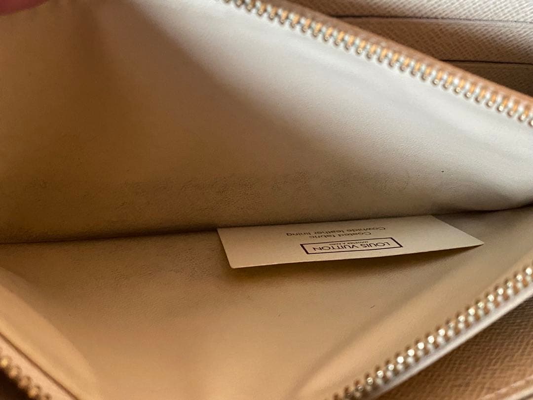 ヴィトン 財布 ジッピー アズール ダミエ ラウンドファスナー 長財布