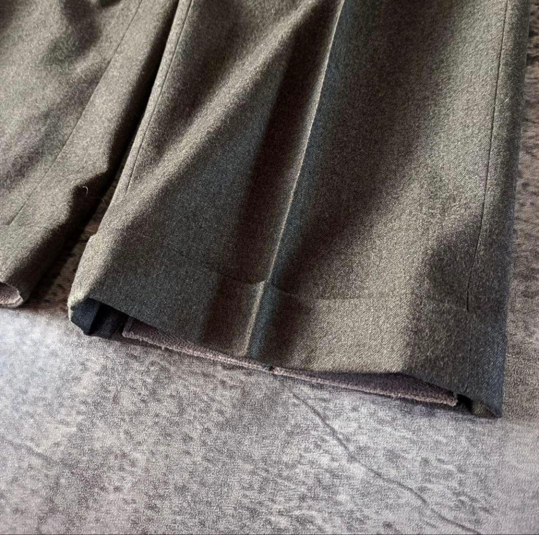 超圧倒的生地感！90s GIORGIO ARMANI ウールカシミヤ　スラックス