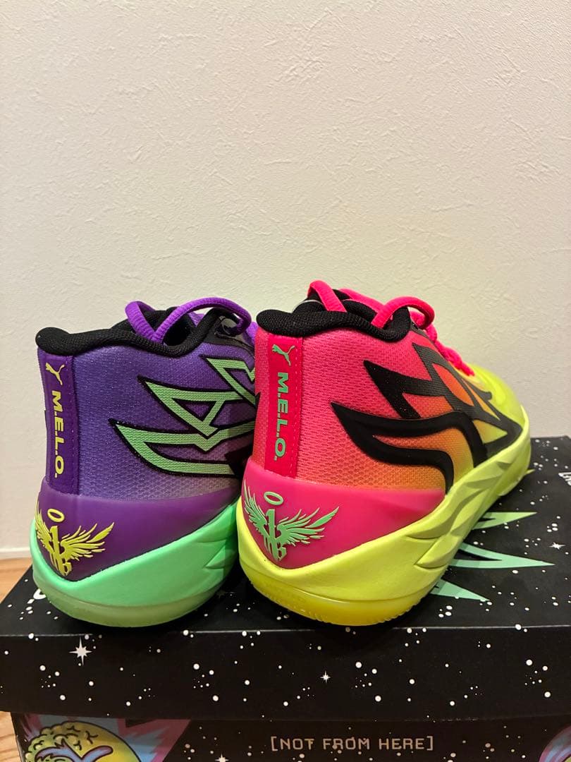 プーマ　MB2 RICK&MORTY 27㎝　バスケットシューズ