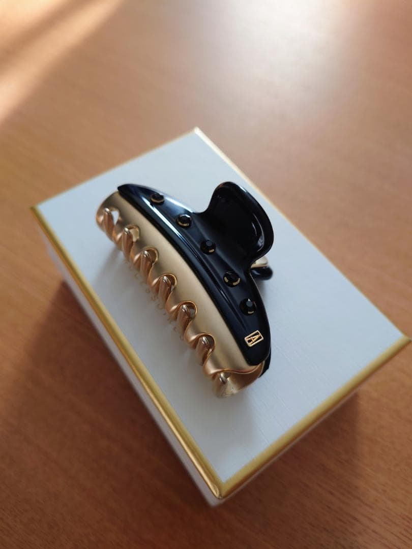 アレクサンドルドゥパリ ブラック大粒スワロフスキー ヴァンドーム