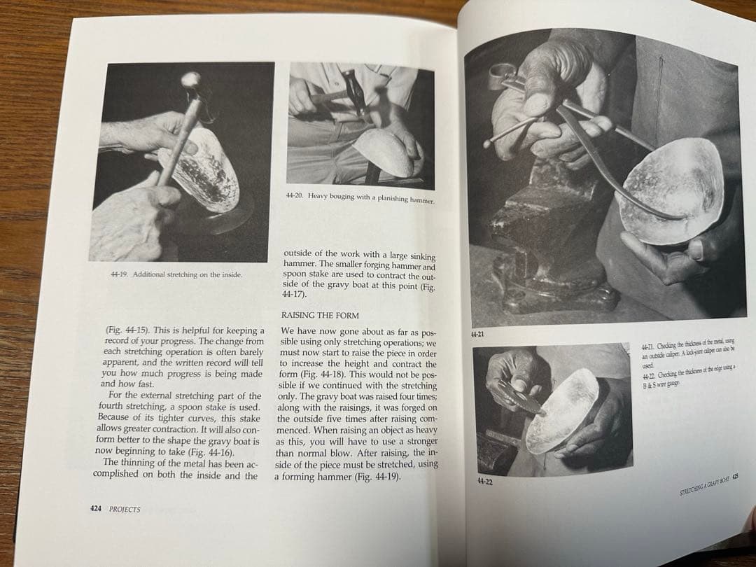 SILVERSMITHING 銀細工の技術