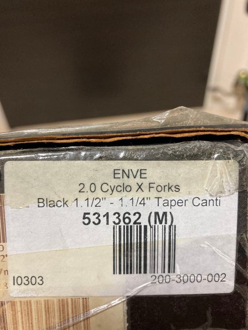 ENVE カーボンフォーク1.1/2 Taper Canti