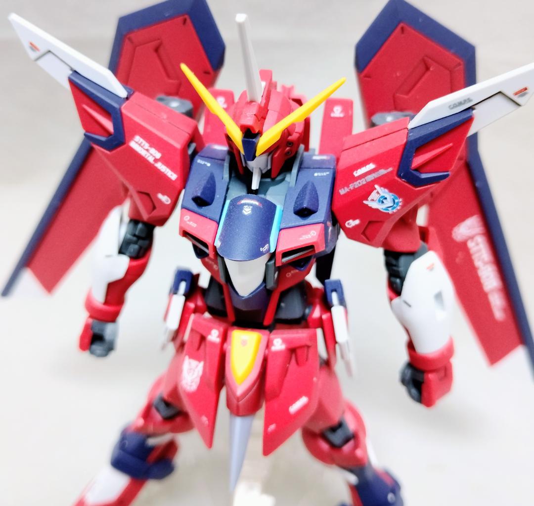 完成品 HG 1/144 イモータルジャスティスガンダム 組立て済 ジャンク
