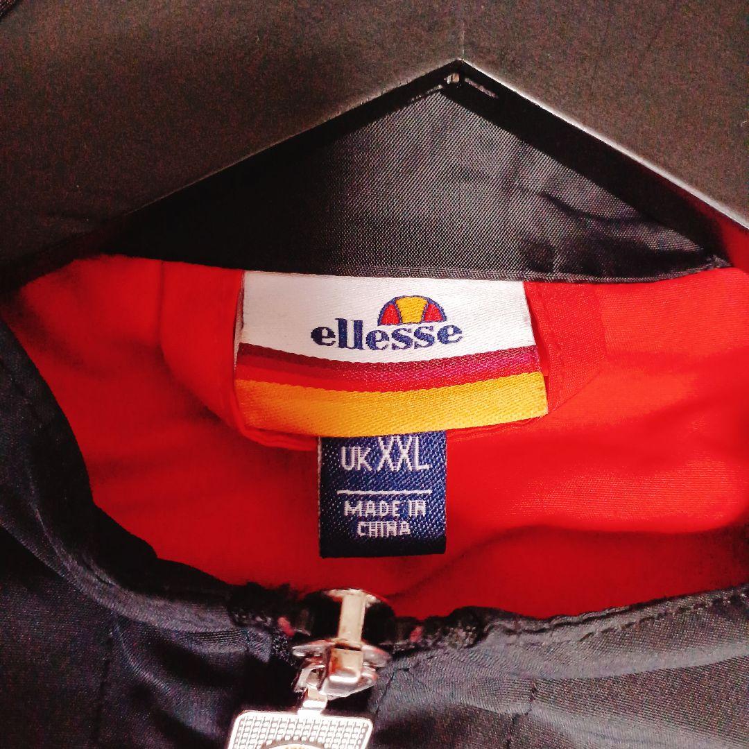 ellesse 90'sアノラックパーカー エレッセ　ナイロンジャケット