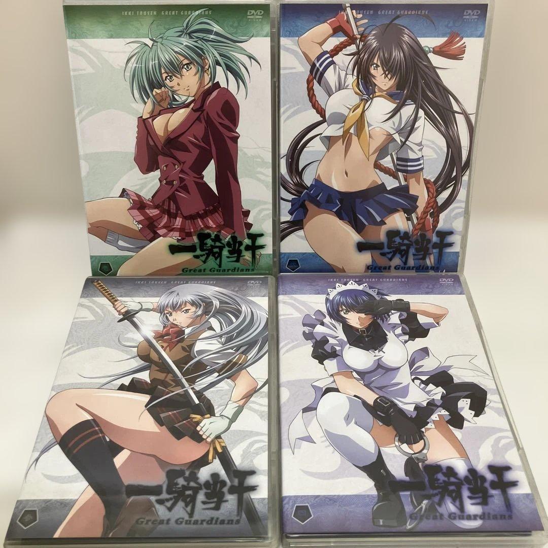 一騎当千 初回特典ディスク付き　無印　DD GG 一期　二期　三期　アニメDVD
