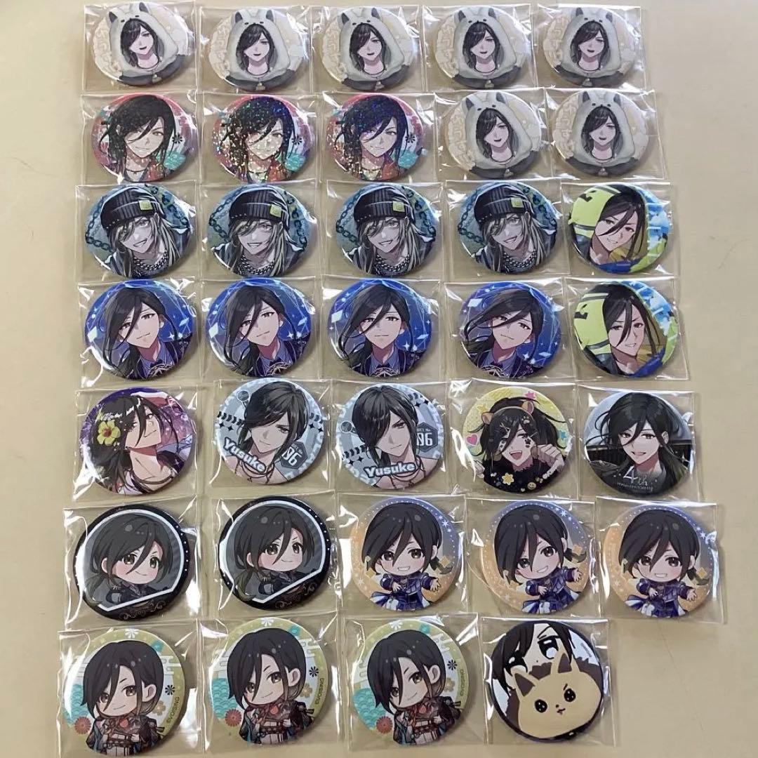 ☆悠佑 缶バッジ いれいす お正月 2026 ピックアップ 白黒組