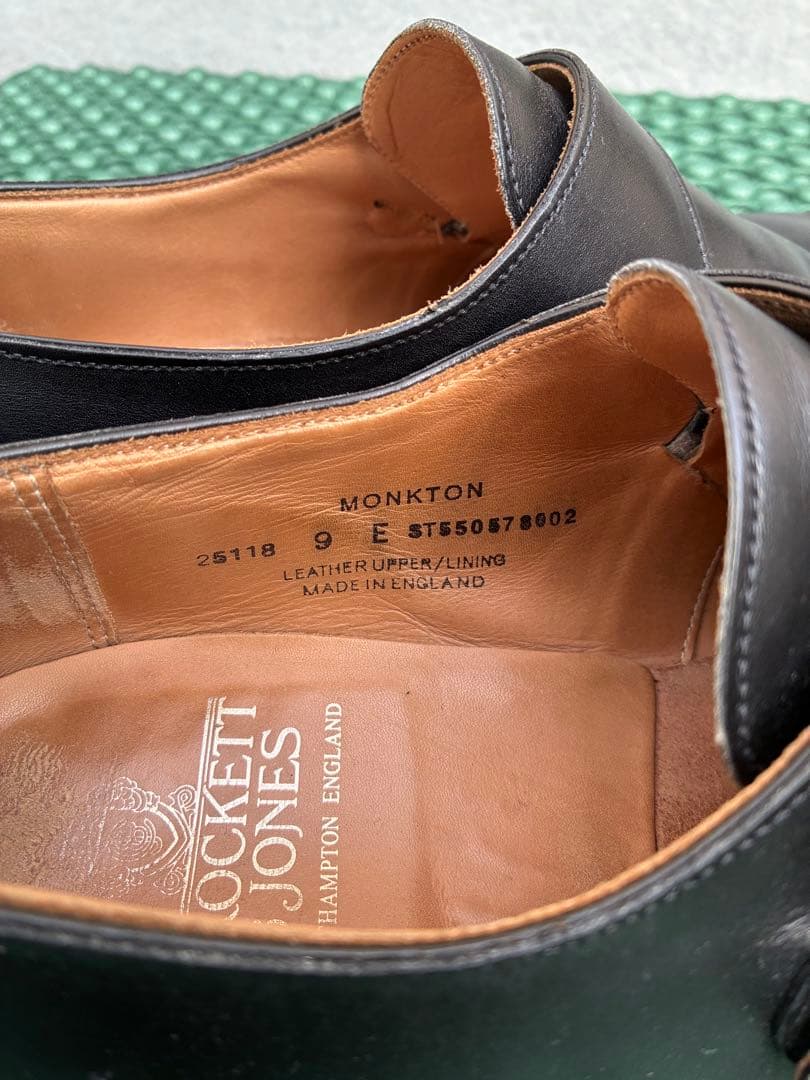 靴 CROCKETT & JONES MONKTON 9E