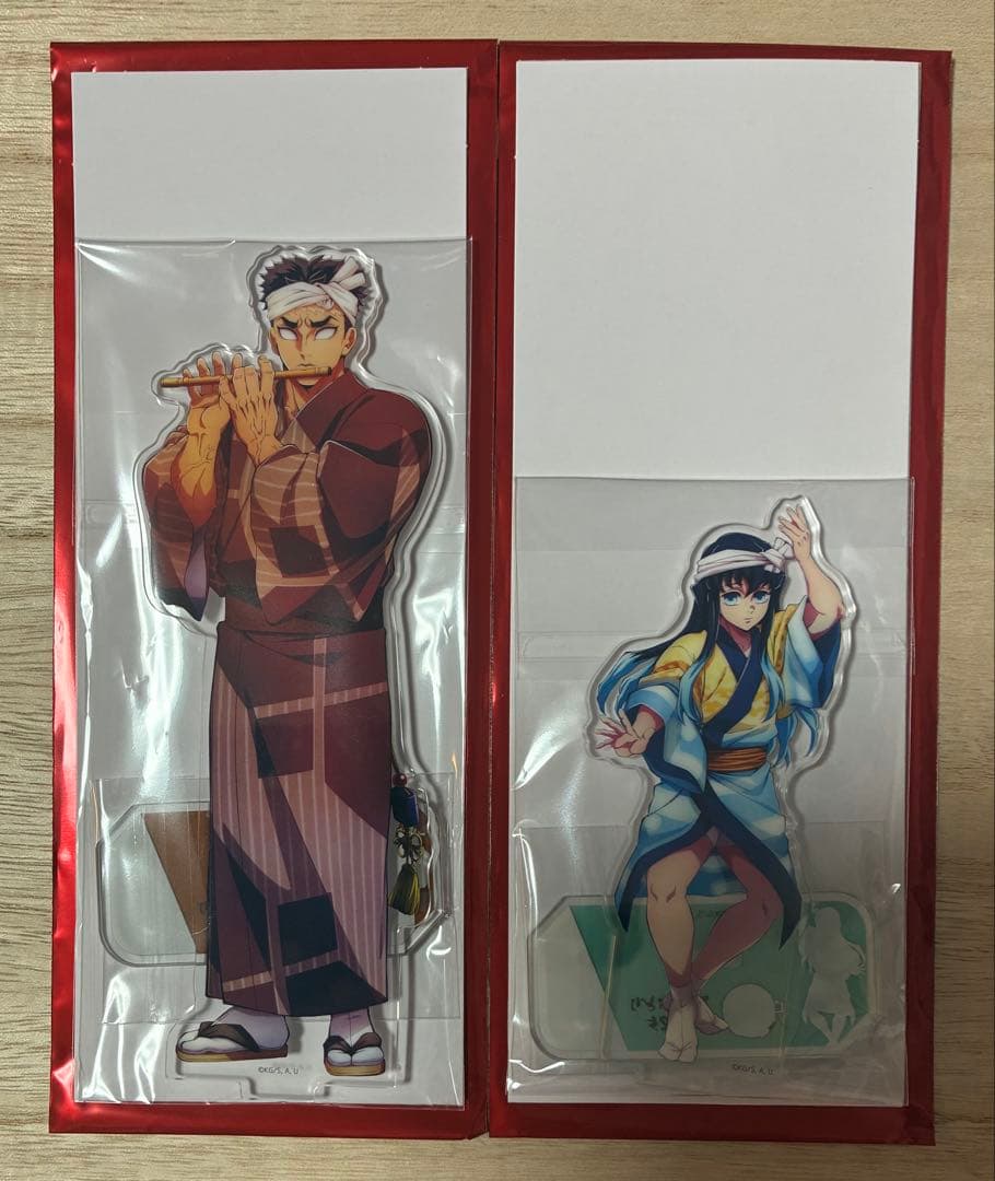 鬼滅の刃×阿波踊り　2025 ランダムアクリルスタンド　A Bコンプリートセット
