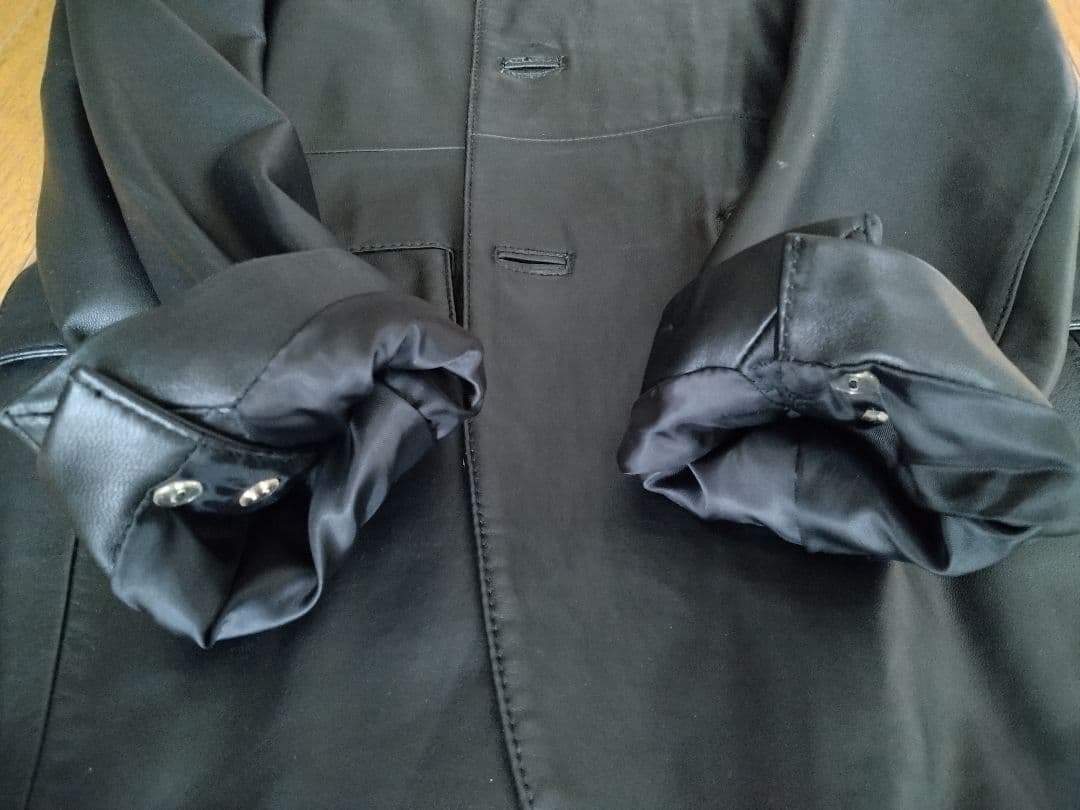 MEN'S BIGI レザーテーラードジャケット