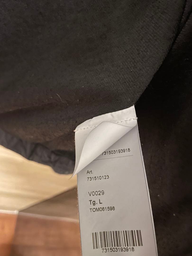 【値下不可】STONE  ブラック ナイロンジャケット　L