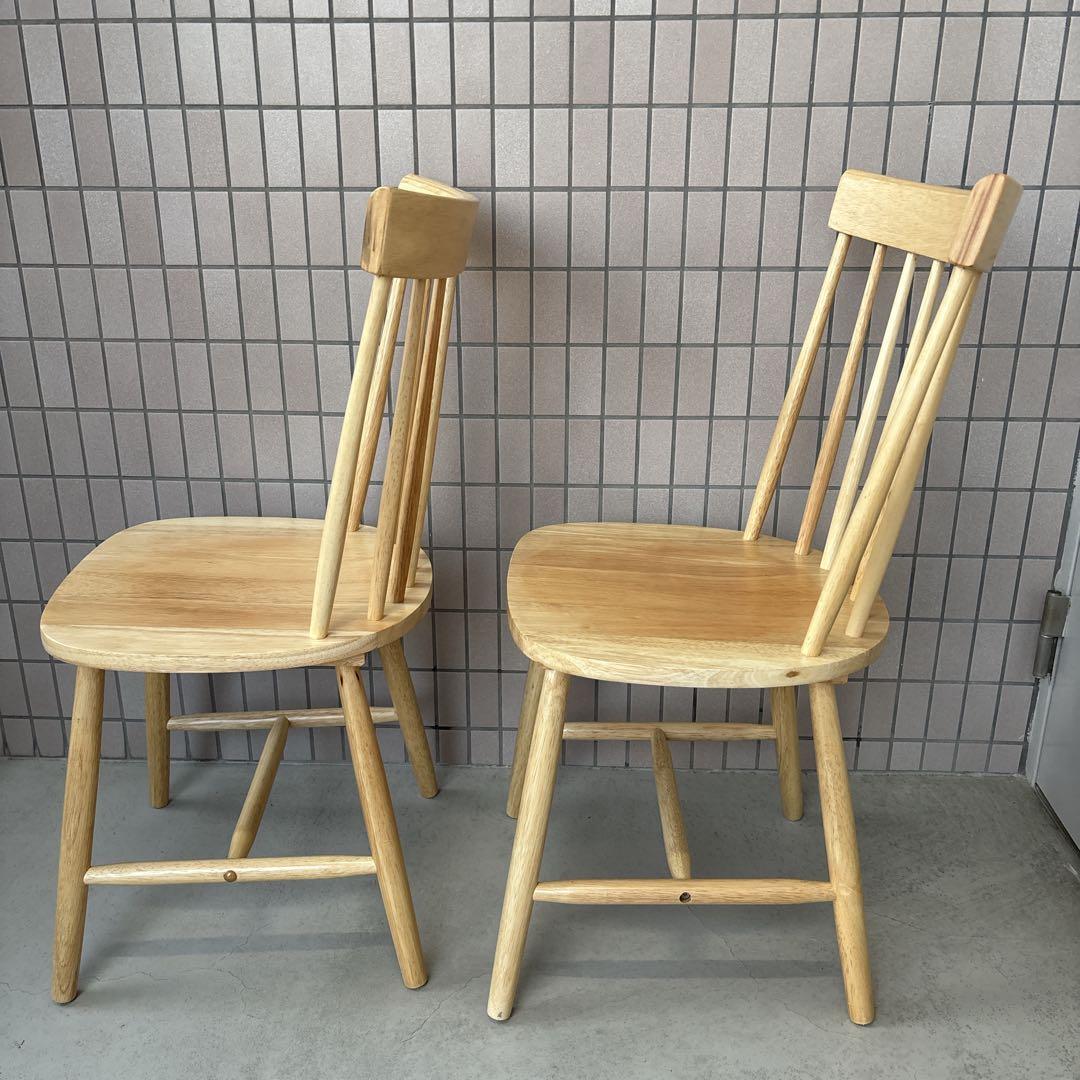 北欧◾️ウィンザーチェア　air-dining c01 NA 2脚