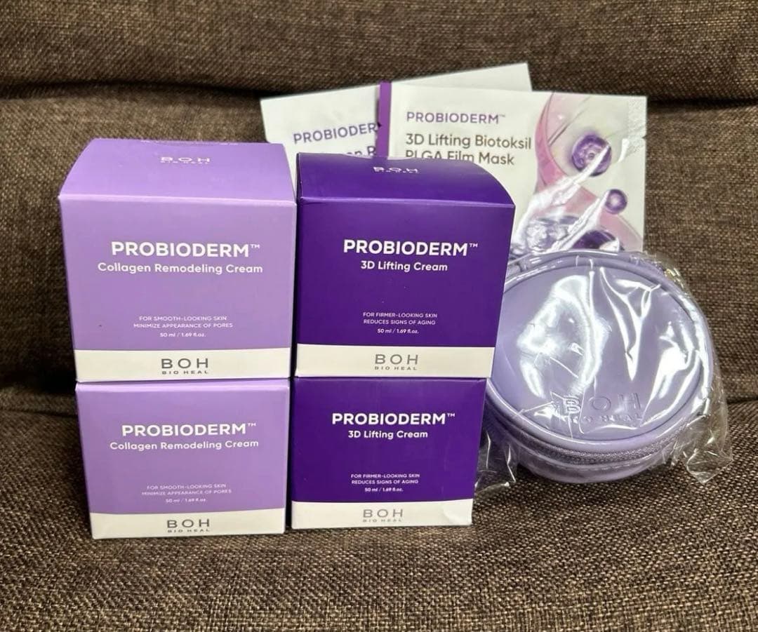 バイオヒールボ プロバイオダーム3Dリフティングクリーム他　4個セット　おまけ付
