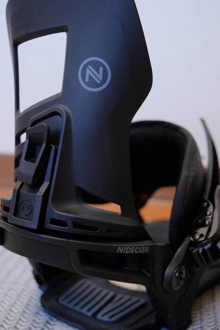 【美品】NIDECKER　スノーボード ビンディング ブラック　Lサイズ