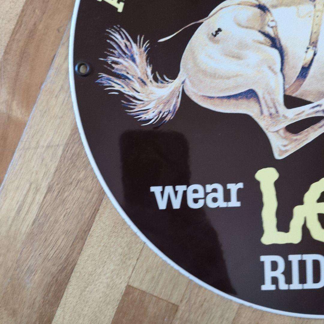 t*e様 Lee Riders サインプレート ホーロー看板