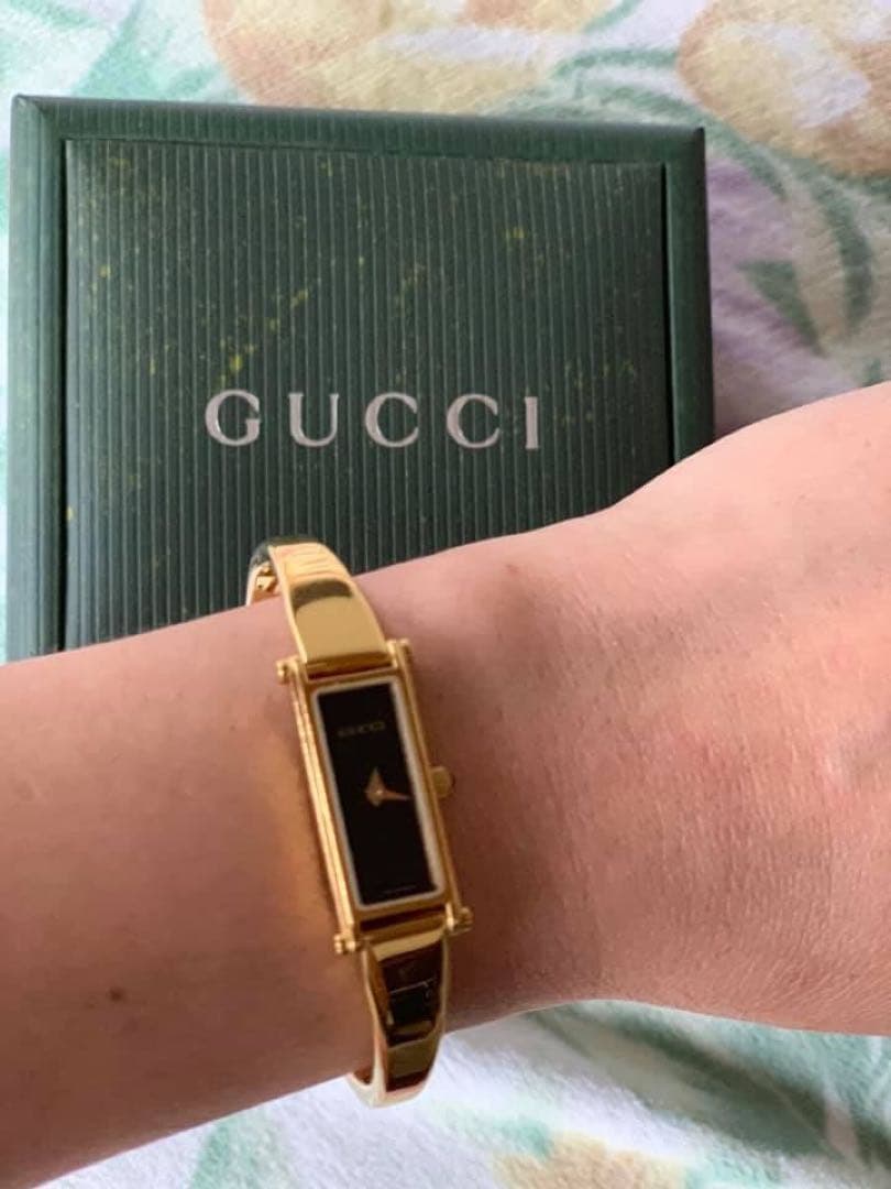 GUCCI ゴールド レディースウォッチ1500L