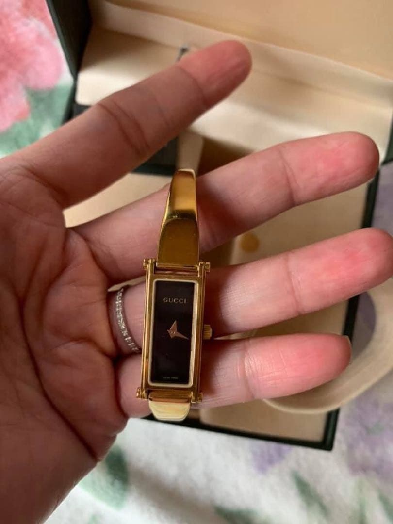 GUCCI ゴールド レディースウォッチ1500L