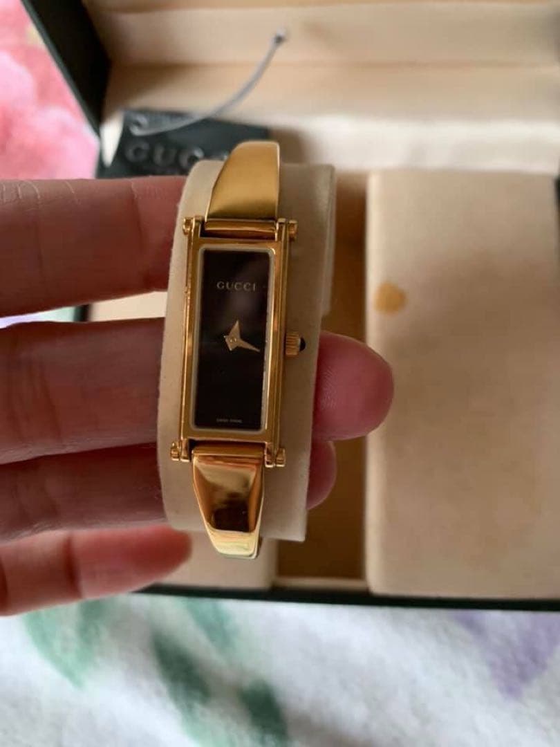 GUCCI ゴールド レディースウォッチ1500L