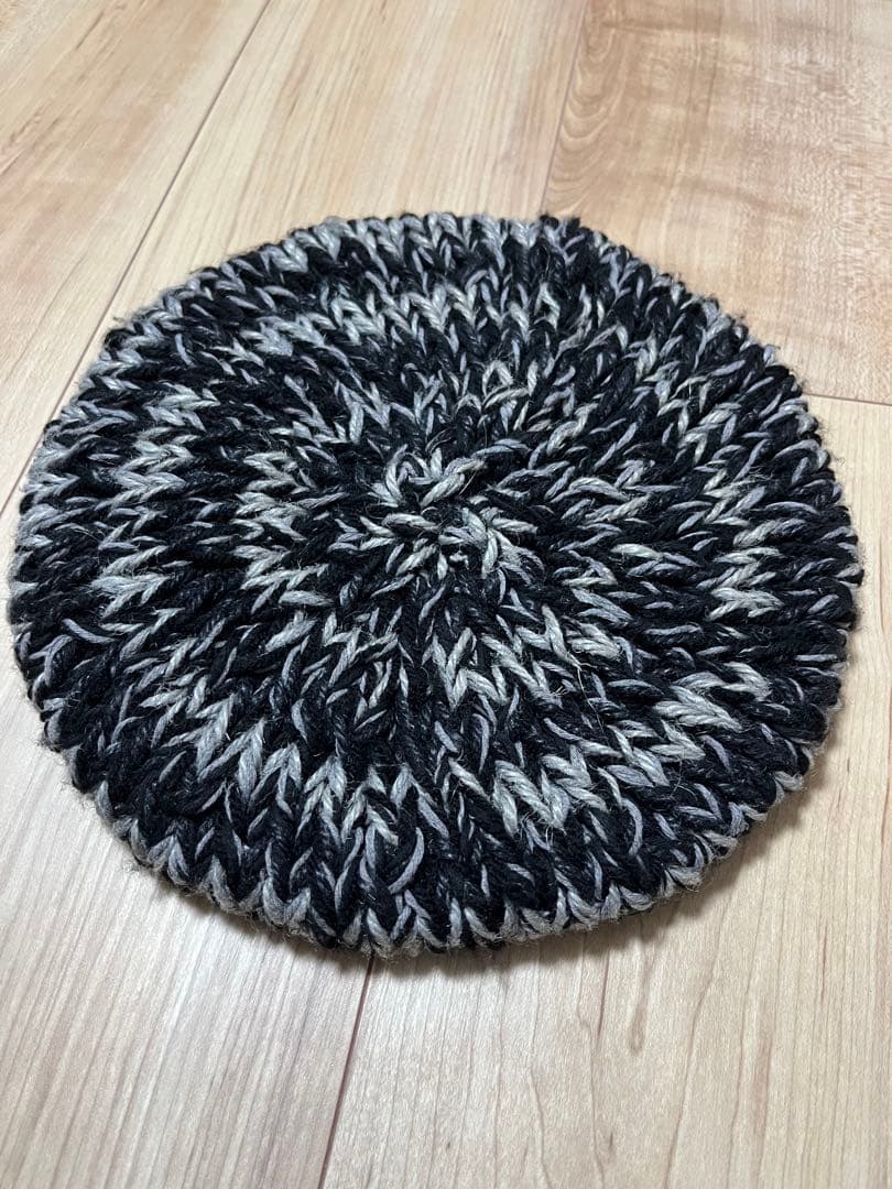 帽子 NICHOLAS DALEY HAND KNITTEDBERET