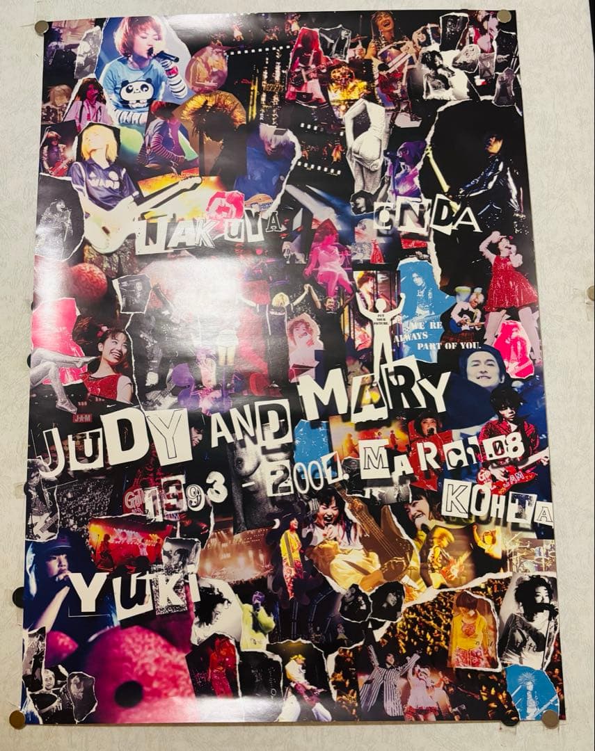JUDY AND MARY ポスター 2枚セット　B2サイズ