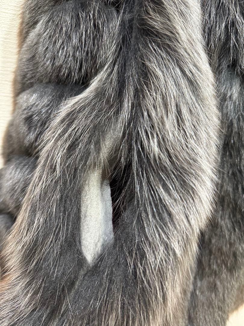 う*ぎ様 極美品 SAGA FOX サガフォックス 毛皮 コート レディース F