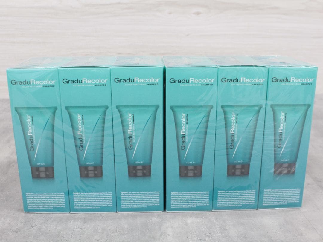 ▲未使用/未開封 8個セットグラジュリカラーシャンプー 白髪染め