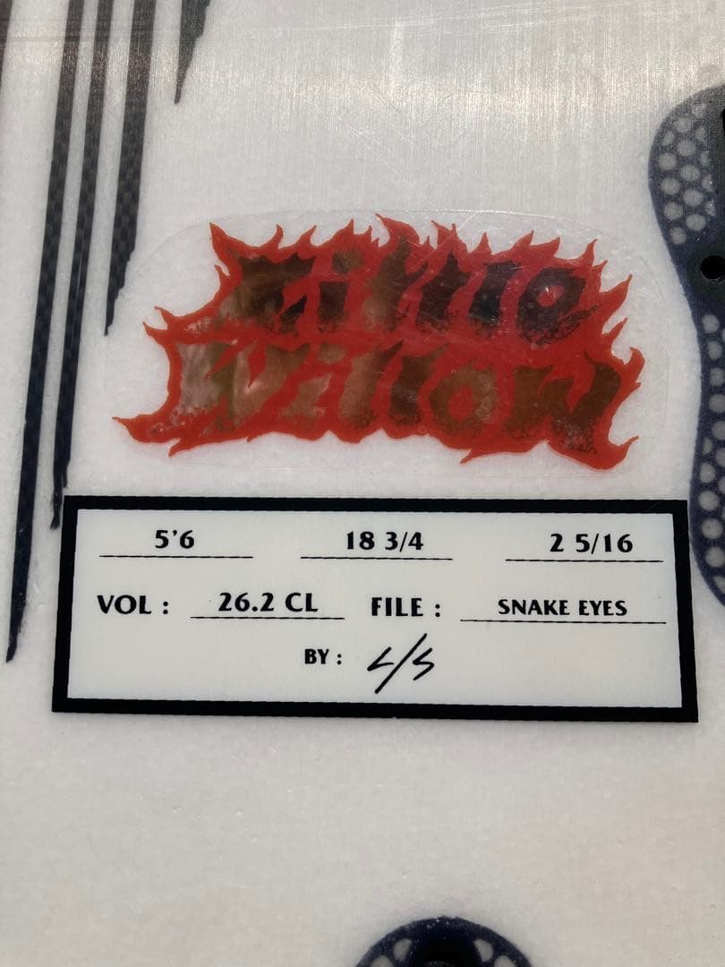 stacey surfboard EPS 　モデル　snake eyes