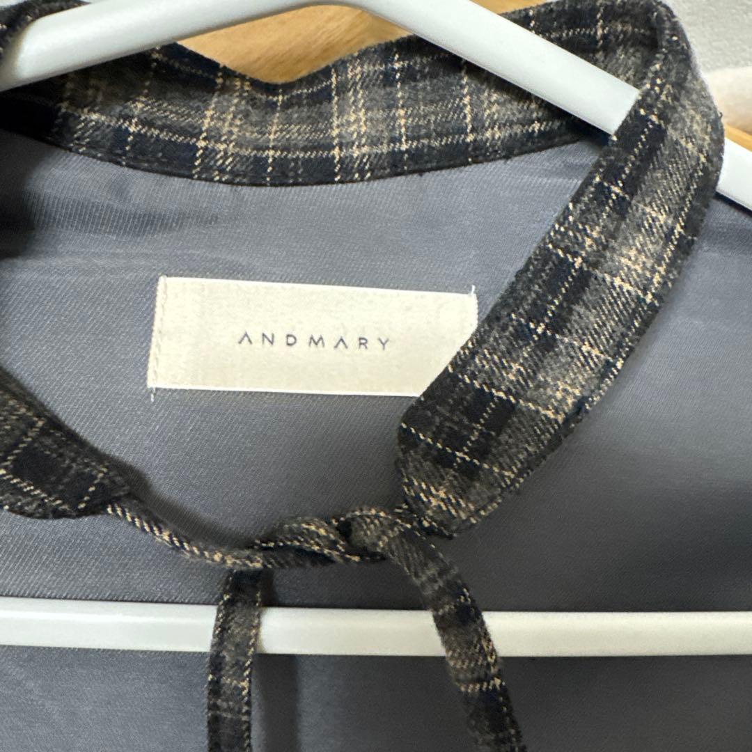 ワンピース ANDMARY Renon pleats mini dress