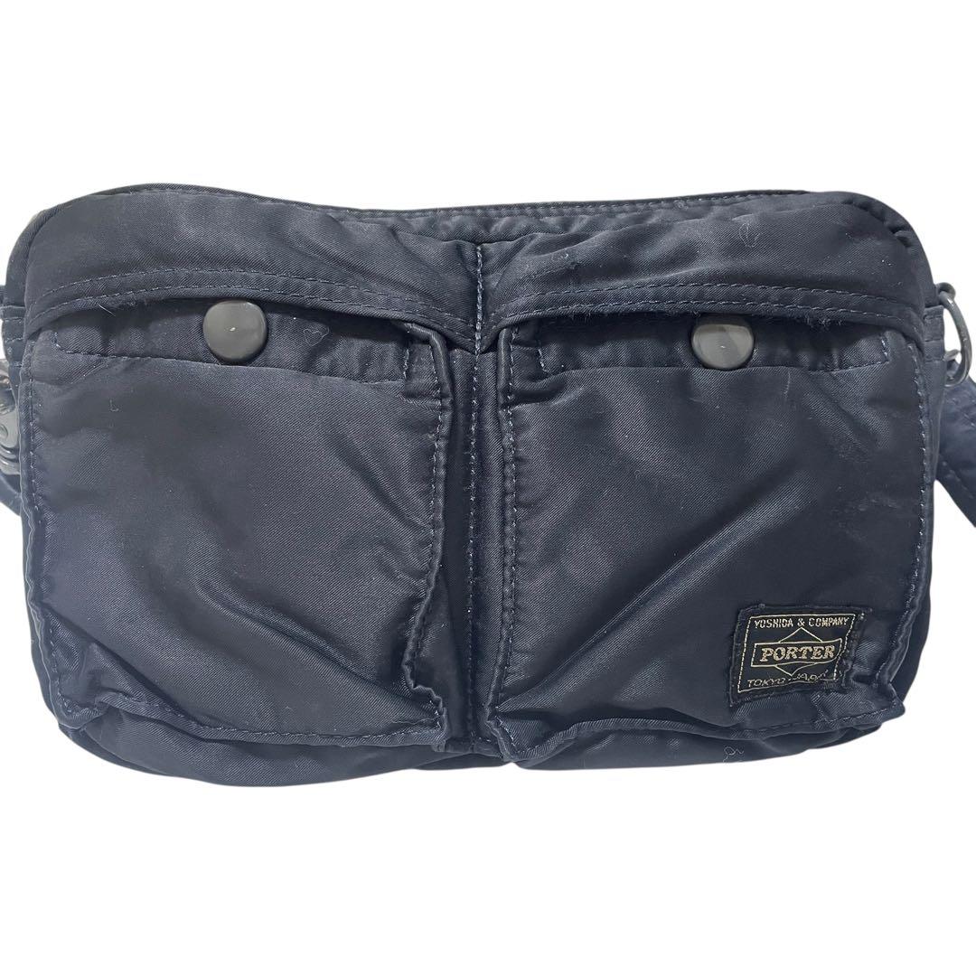 PORTER ポーター　タンカー　ショルダーバッグ　ブラック