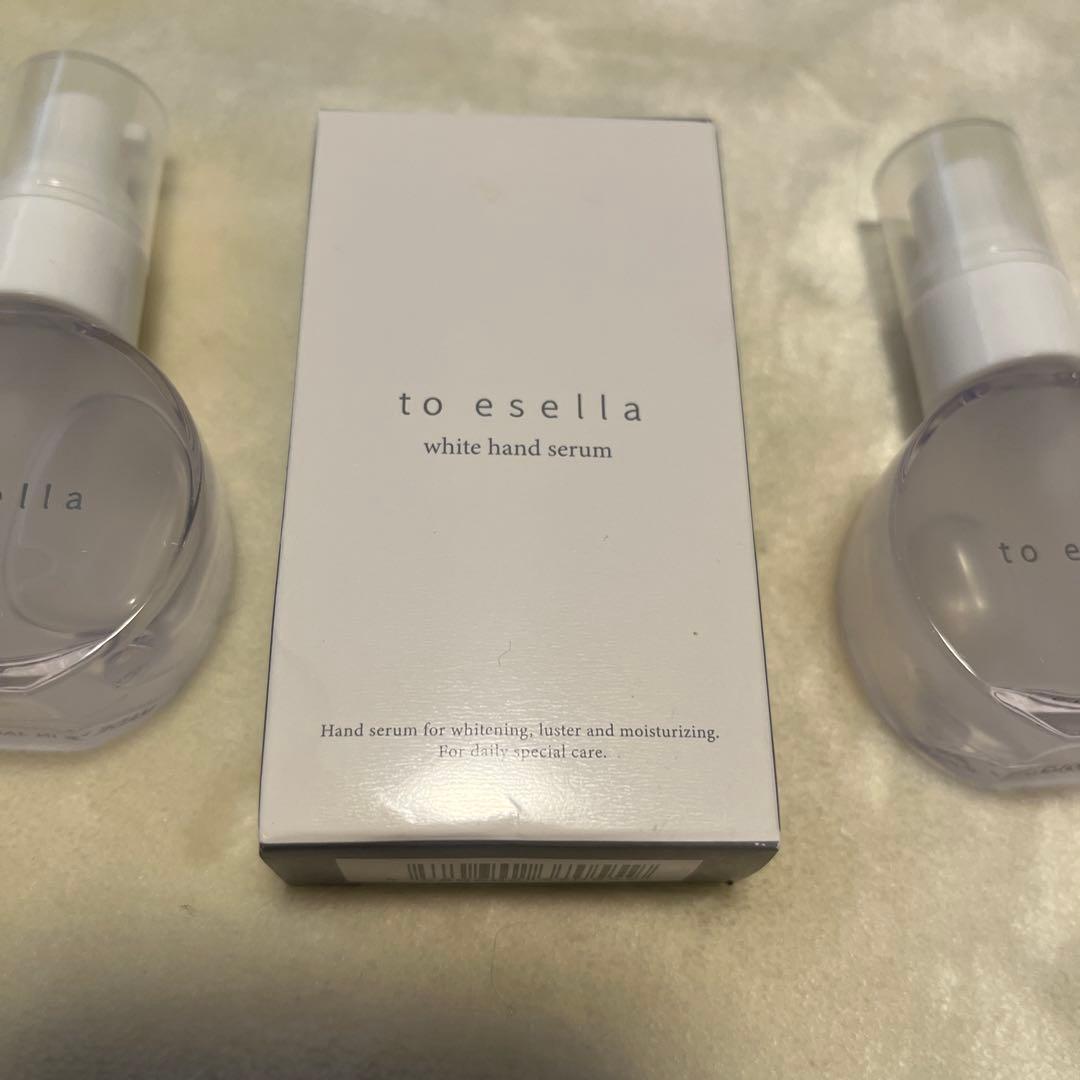 to esella ホワイトハンドセラム 5本セット