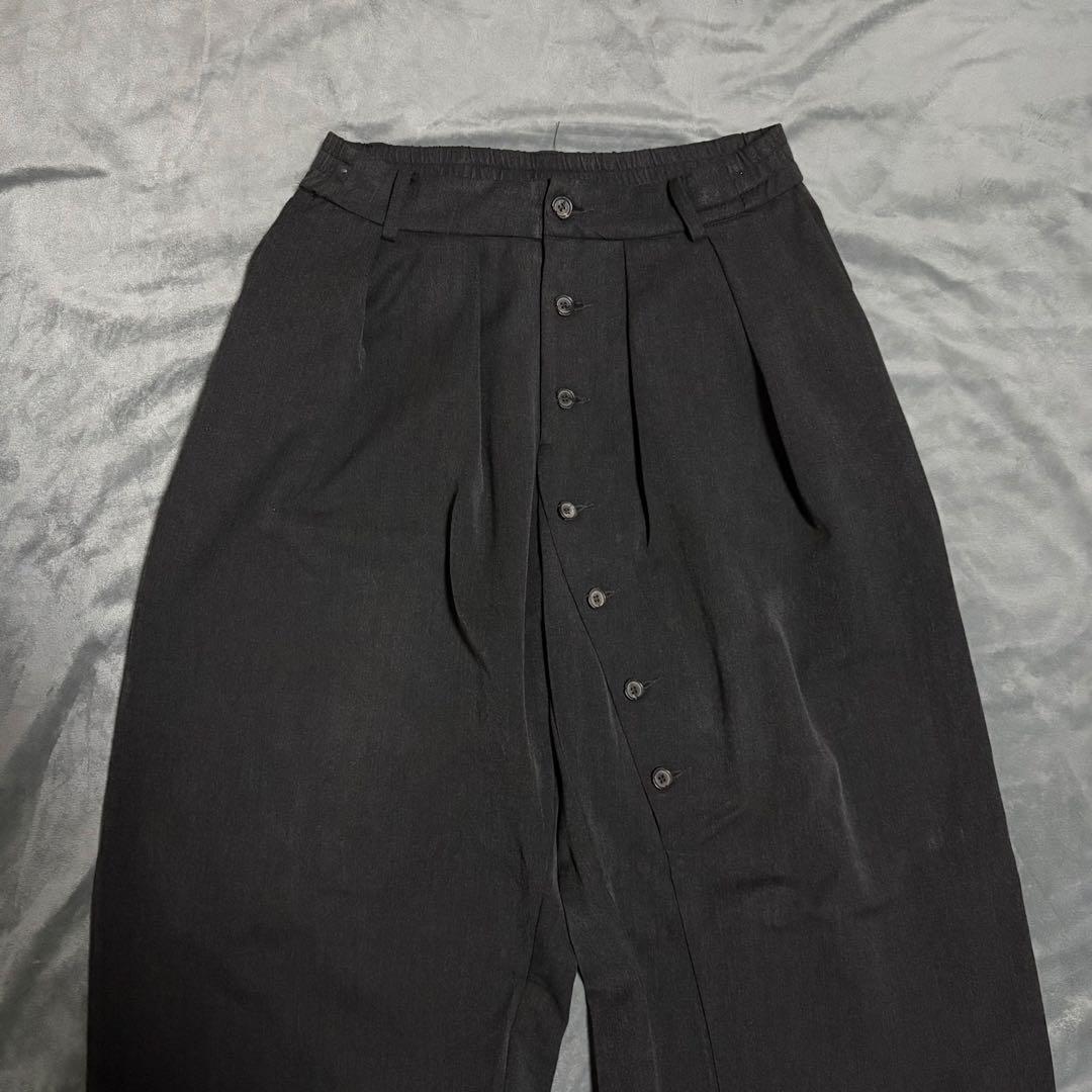 パンツ Slight Vogue Multi Button Wide Slacks