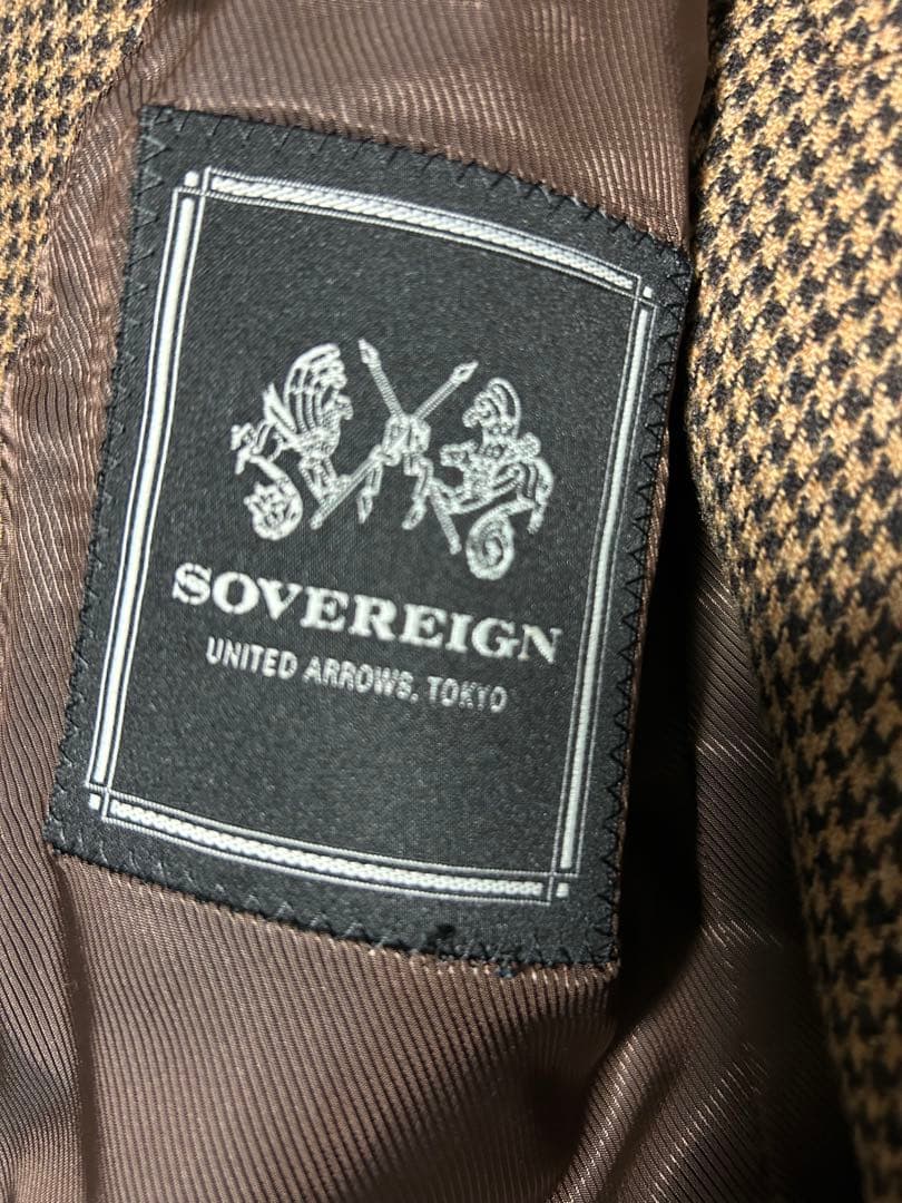 値下げ ユナイテッドアローズ ソブリン 3ピーススーツ 美品