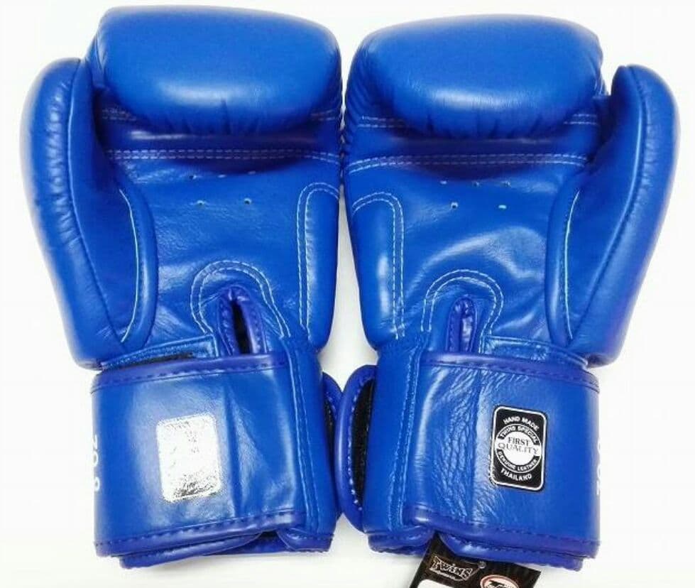 新品 正規 TWINS 本格ボクシンググローブ 本革製 サイズ選択 TW青黒SP