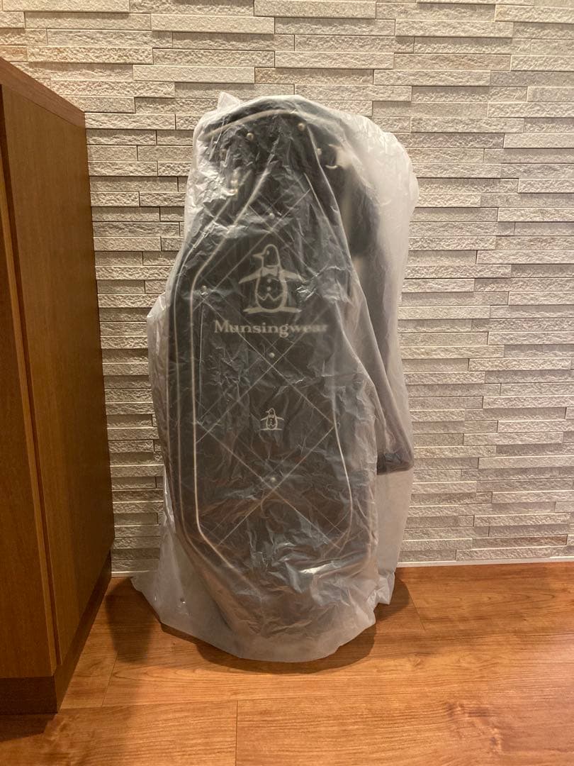 Munsingwear ゴルフバッグ ブラック　マンシング